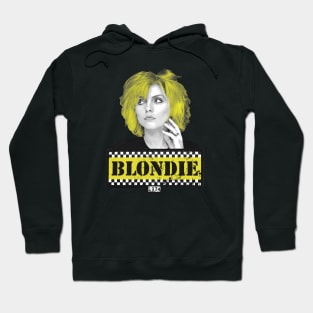 Vintage BLONDIE 1974 YELLOW Hoodie